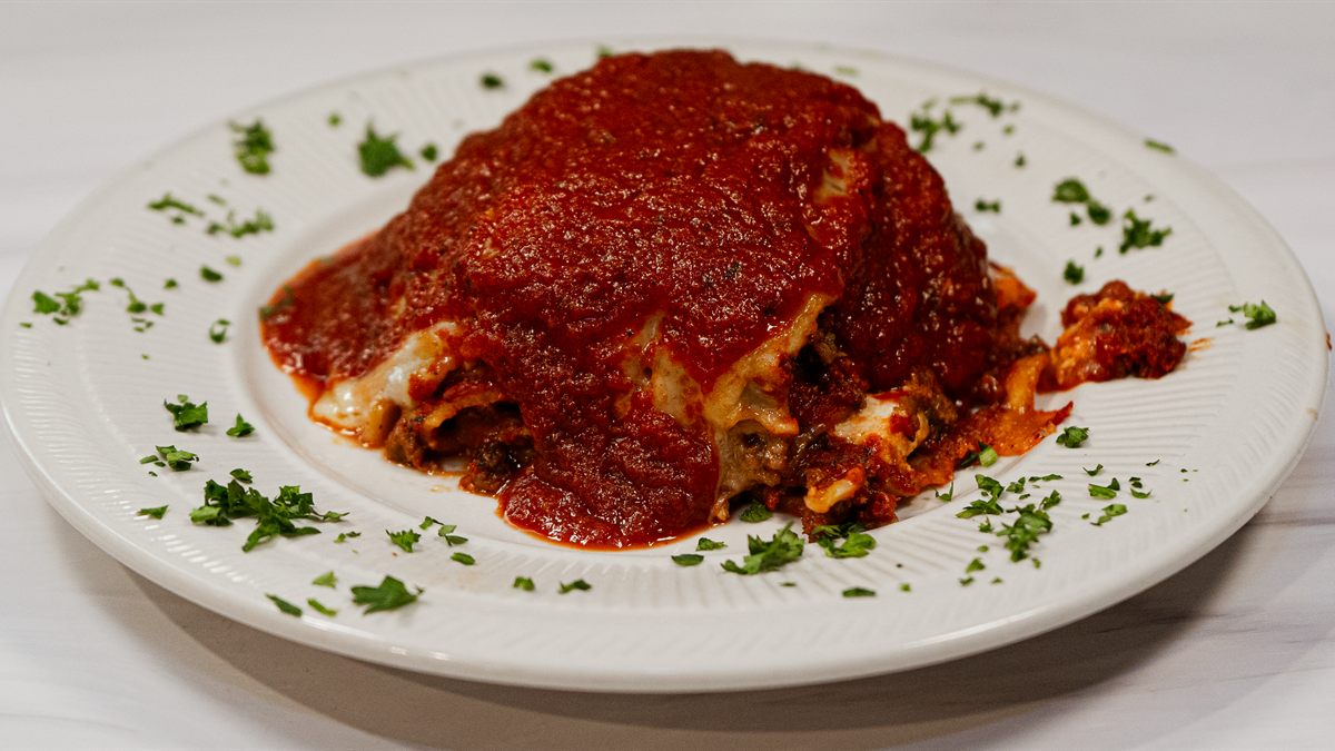 Baked lasagna