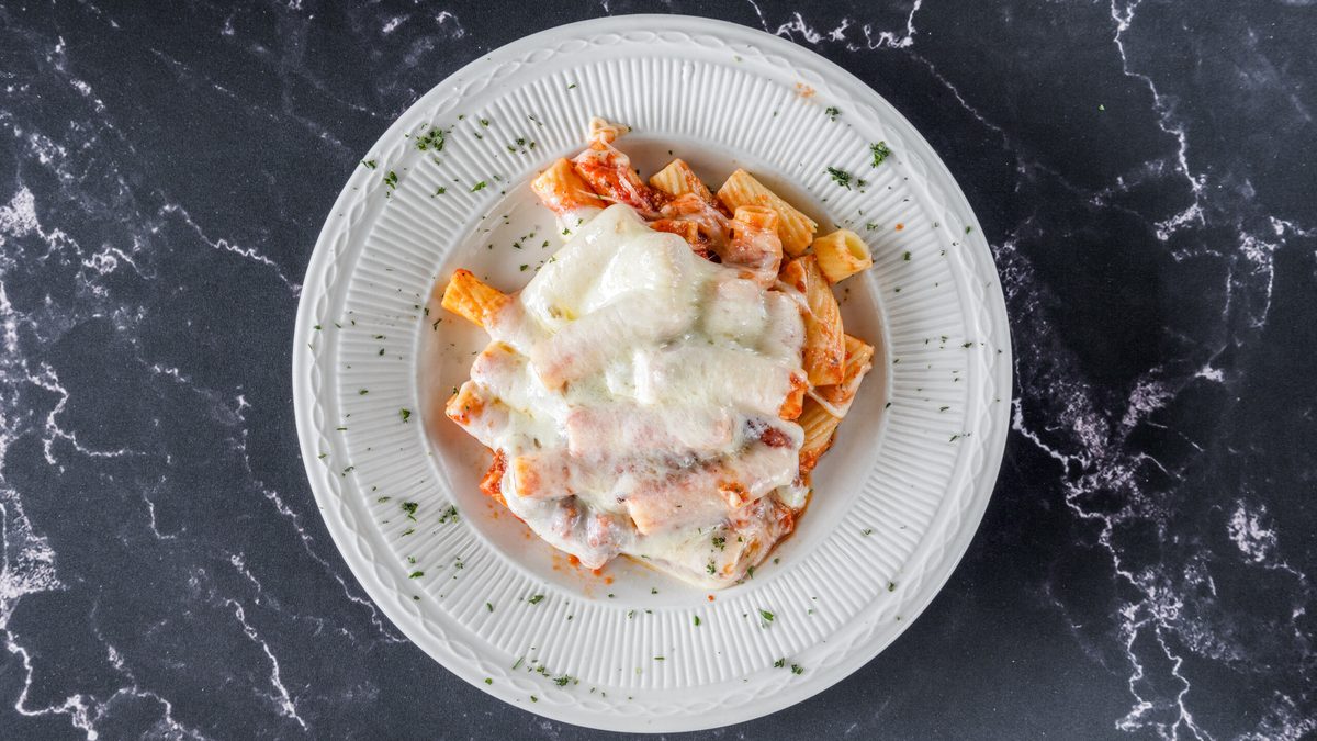 Baked rigatoni